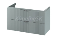Cersanit Tirso 100 skrinka pod umývadlo 99,4x44,7x57,2 cm Fjord matný v demonte