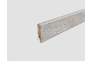 Egger MDF soklová lišta 6 cm, L477 Cubical dĺžka 2,4 m L477 CUBICAL