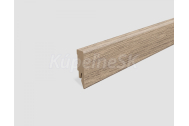 Egger MDF soklová lišta 6 cm, L673 Cubical dĺžka 2,4 m L673 CUBICAL
