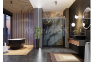 Aquatek X-FAKTOR B2 sprchové dvere do niky 115x200 cm posuvné dvere Biela/Gray