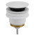 Omp Tea Umyvadlová výpust 5/4“, Click-Clack, veľká zátka, 10-45mm, biela mat