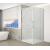Gelco TRINITY CHROME obdĺžniková sprchová zástena 120x80cm,rohov vstup,krídl.dv,matné sklo