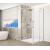 Gelco TRINITY CHROME obdĺžniková sprchová zástena 120x90cm,rohový vstup,krídl.dv,číre sklo