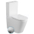 Sapho DARIO RIMLESS WC kombi misa s nádržkou, spodný/zadný odpad,splachovanie Vortex,biela