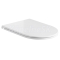Sapho AVIS WC sedátko, SLIM, Soft Close, Easy Take, biela