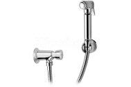 Bruckner TEMPOR samozatvárací nástenný ventil s bidetovou sprchou, chróm