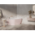 Ravak Freedom Corner II Tec voľne stojaca akryl vaňa 175x86cm Pravá Alabaster Pink/Biela