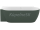 Ravak Freedom Corner II Tec rohová voľne stojaca akryl vaňa 175x86cm Ľavá Grey Green/Biela
