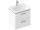 Ravak SD Balance II 50 umývadlová skrinka 50x50x46,5 cm, 2 zásuvky, Biela