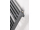 Instalprojekt STICK kúpeľňový radiátor 400x1110 mm 452 W spodné pripojenie Čierna matná