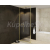 BESCO ICON GOLD Walk-In sprchový kút 110x200 cm, sklo Číre, teleskopický rám do 280 cm