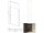 BESCO ICON GOLD Walk-In sprchový kút 110x200 cm, sklo Číre, teleskopický rám do 280 cm