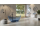 BESCO AXYA voľne stojaca vaňa 180x80 cm zo syntetickej živice Modrá,sif click-clack Biely