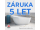BESCO DEEVA asymetrická voľne stojaca akrylátov vaňa 170x80cm Biela,sif click-clack Biely
