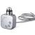 Olsen Spa BURGH vykurovacia tyč s termostatom a časovacom 120 W,rovný kábel,Chróm