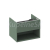 Ravak SD Lite 60 umývadlová skrinka 60x45x43 cm Grey Green