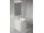 Ravak X000001051 NATURAL umývadlová skrinka 50x45x45, biela lesklá + CLEANER čistič