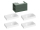 Ravak SD Lite 80 L skrinka pod umývadlo 80x45x43 cm,2 zásuvky,2 bočné poličky,Grey Green