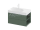 Ravak SD Lite 80 P skrinka pod umývadlo 80x45x43 cm,2 zásuvky,2 bočné poličky,Grey Green