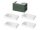 Ravak SD Lite 80 P skrinka pod umývadlo 80x45x43 cm,2 zásuvky,2 bočné poličky,Grey Green