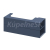 Ravak SD Lite 120 P skrinka pod umývadlo 120x45x43cm,2 zásuvky,2 boč. poličky,DeepSea Blue