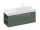 Ravak SD Lite 120 L skrinka pod umývadlo 120x45x43cm,2 zásuvky,2 bočné poličky,Grey Green