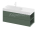 Ravak SD Lite 120 P skrinka pod umývadlo 120x45x43cm,2 zásuvky,2 bočné poličky,Grey Green