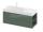Ravak SD Lite 120 P skrinka pod umývadlo 120x45x43cm,2 zásuvky,2 bočné poličky,Grey Green