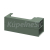 Ravak SD Lite 120 P skrinka pod umývadlo 120x45x43cm,2 zásuvky,2 bočné poličky,Grey Green