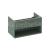 Ravak SD Lite 80 skrinka pod umývadlo 80x45x43 cm,1 zásuvka Grey Green