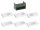 Ravak SD Lite 80 skrinka pod umývadlo 80x45x43 cm,1 zásuvka Grey Green