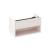 Ravak SD Lite 80 skrinka pod umývadlo 80x45x43 cm,1 zásuvka Alabaster Pink