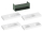 Ravak SD Lite 120 skrinka pod umývadlo 120x45x43 cm,1 zásuvka Grey Green