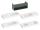 Ravak SD Lite 120 skrinka pod umývadlo 120x45x43 cm,1 zásuvka Grey Green