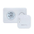 Thermocontrol TC 305RF bezdrôtový digitálny denný termostat manuálny,7A Biely