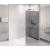 Polysan ARCHITEX CHROM sprchová zástena 962 mm, dymové sklo