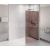 Polysan ARCHITEX CHROM sprchová zástena 1262 mm, sklo Marron