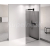 Polysan ARCHITEX BLACK MATT sprchová zástena 1062 mm, dymové sklo