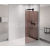 Polysan ARCHITEX BLACK MATT sprchová zástena 1162 mm, sklo Marron