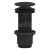Sapho Umyvadlová výpust 5/4“, click-clack, veľká zátka, 10-80mm, ABS/čierna mat