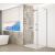 Gelco TRINITY CHROME obdĺžniková sprchová zástena 1000x800mm,Číre sklo,Krídlové dv,Ľavé