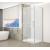 Gelco TRINITY GOLD MATT obdĺžniková sprchová zástena 1200x800mm,Matné sklo,Krídlové dv,Ľav