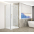 Gelco TRINITY GOLD MATT obdĺžniková sprchová zástena 900x800mm,Matné sklo,Krídlové dv,Prav