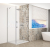 Gelco TRINITY CHROME obdĺžniková sprchová zástena 1200x900mm,Číre sklo,Krídlové dv,Pravé