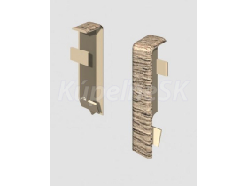 Egger Spojka prvok k lište Cubical 6 cm Dub ŠedoHnedý (2 ks)