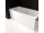 Sanjet COUVERT R čelný panel 160x52 cm Biely lesklý Ľavý