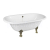 Sanjet REGATA voľne stojaca vaňa 175x85x61 cm Biela lesklá+nohy Bronz