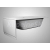 Sanjet Boční panel k obdĺžnikovým vaniam 70-90 cm (výška 57 cm) Biely lesklý