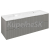 Sapho CIRASA umývadlová skrinka s dvojitým umývadlom 141x54x46cm, agila strip