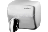 NOFER CYCLON bezdotykový elektrický sušič rúk 220-240V, 2450W, 265x240x210mm, nerez mat